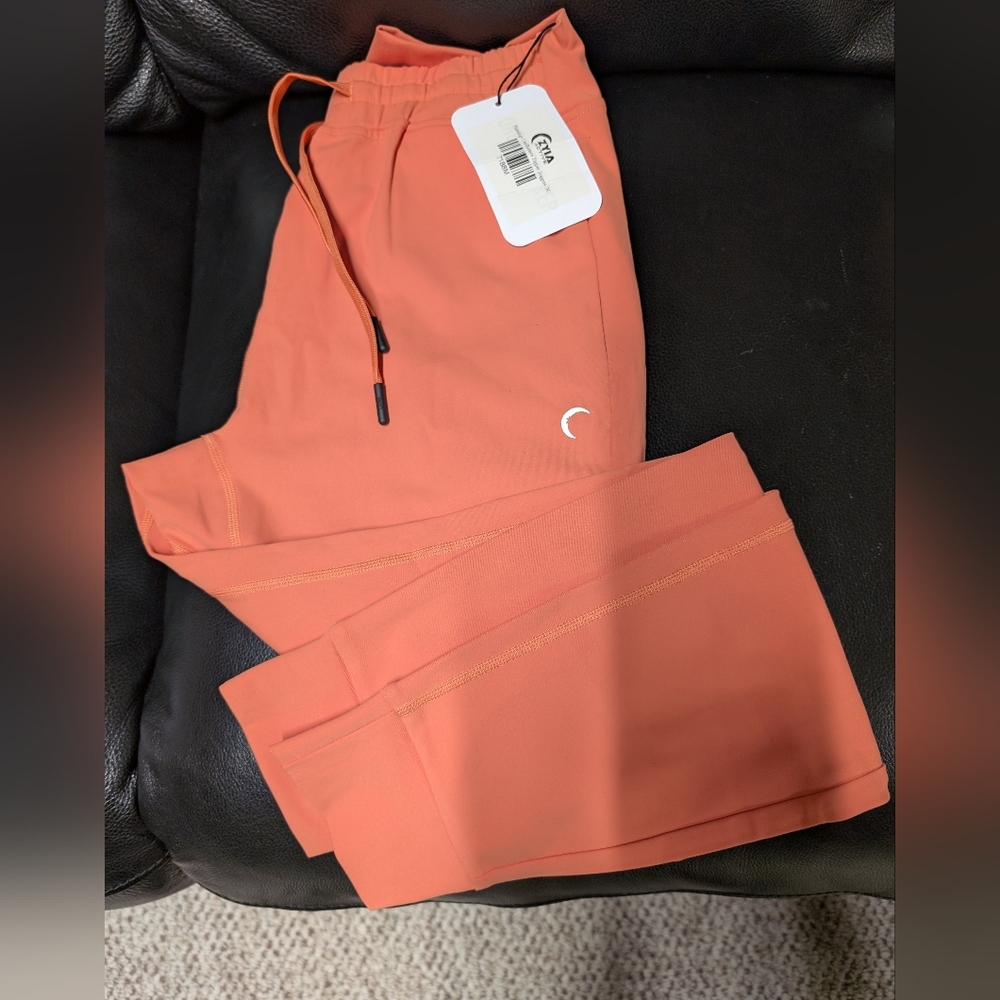 Flamingo Confluence Zipper Joggers